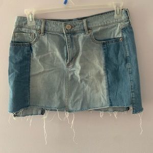 Express Jean skirt